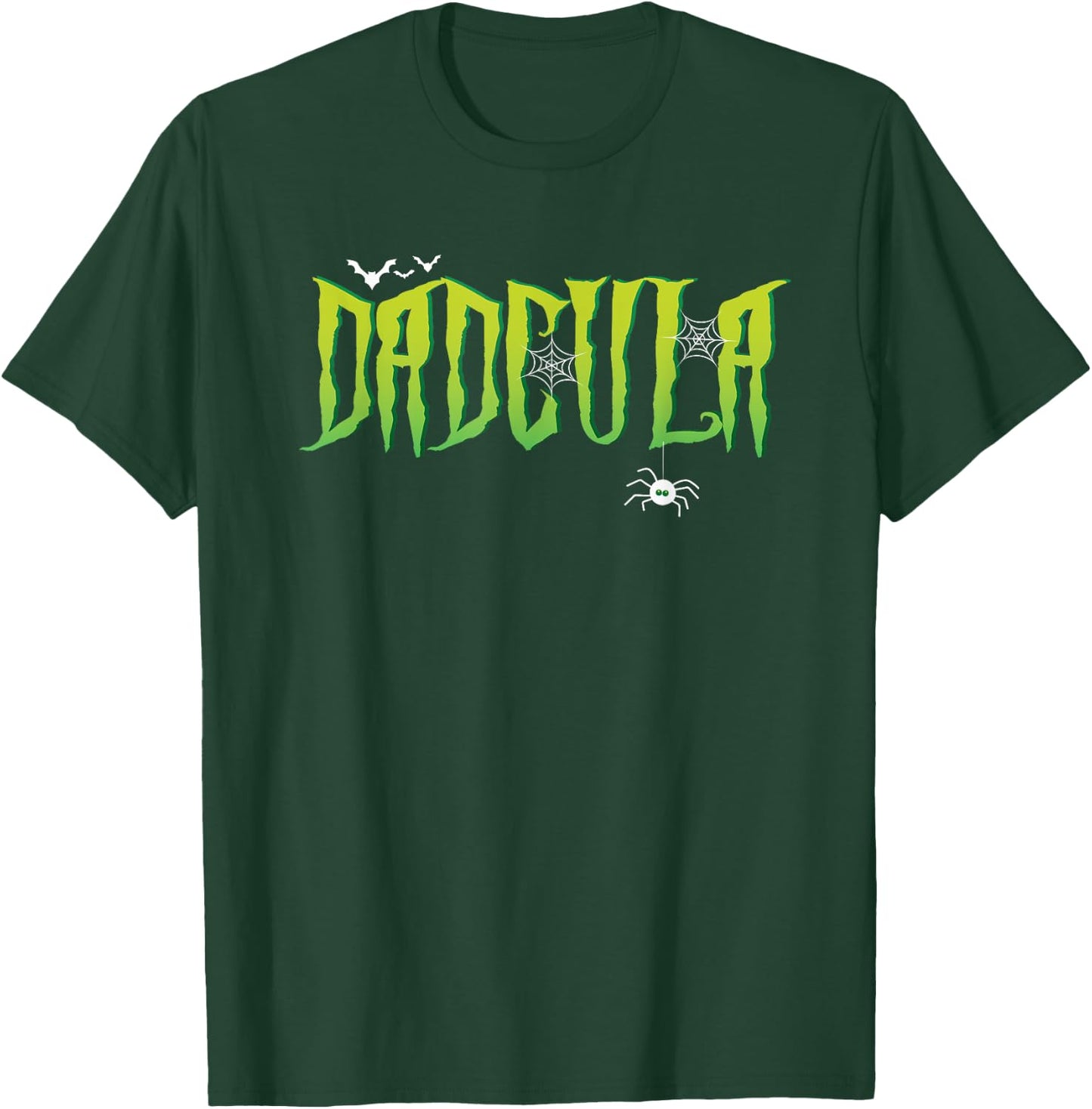 Funny Dadcula Halloween Dad Couples Matching Costume T-Shirt - T-Shirt | Forest