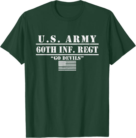 60th Infantry Regiment Fort Jackson South Carolina Gifts T-Shirt - T-Shirt | Forest