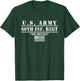 60th Infantry Regiment Fort Jackson South Carolina Gifts T-Shirt - T-Shirt | Forest