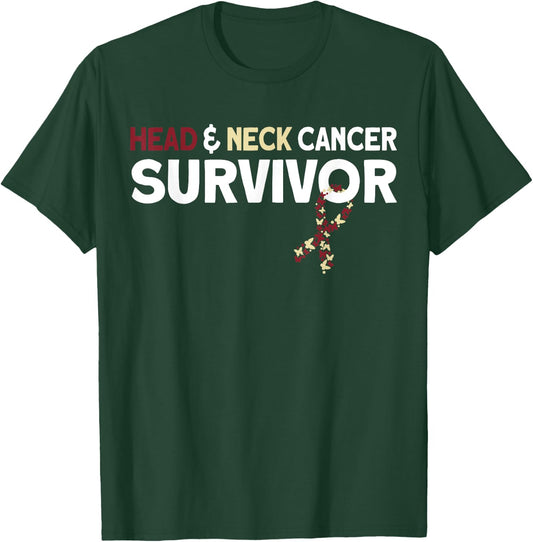 Head And Neck Cancer Survivor T-Shirt - T-Shirt | Forest