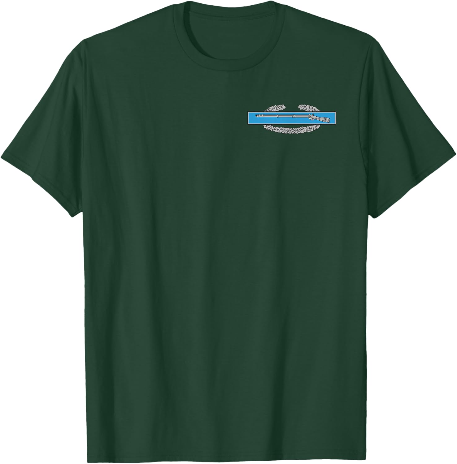 US Army CIB - Combat Infantryman Badge - 11 Bravo - 11B T-Shirt - T-Shirt | Forest
