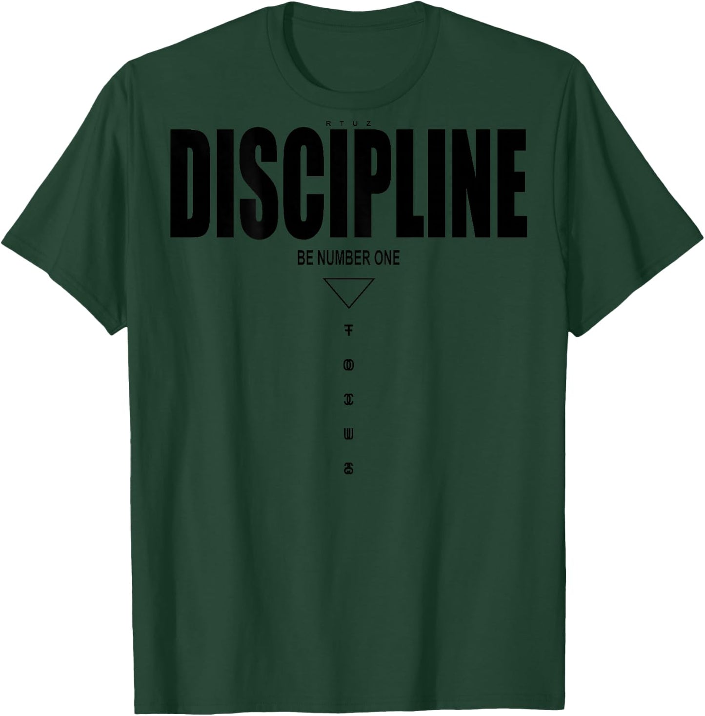 Fitness Quote Y2K Gym Training Back Print Yoga Sport Workout T-Shirt - T-Shirt | Forest