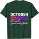 Breast Cancer Domestic Violence Awareness Month Ribbon T-Shirt - T-Shirt | Forest