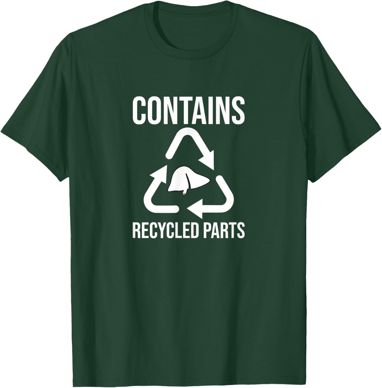 Contains Recycled Parts Organ Donor Liver Transplant T-Shirt - T-Shirt | Forest