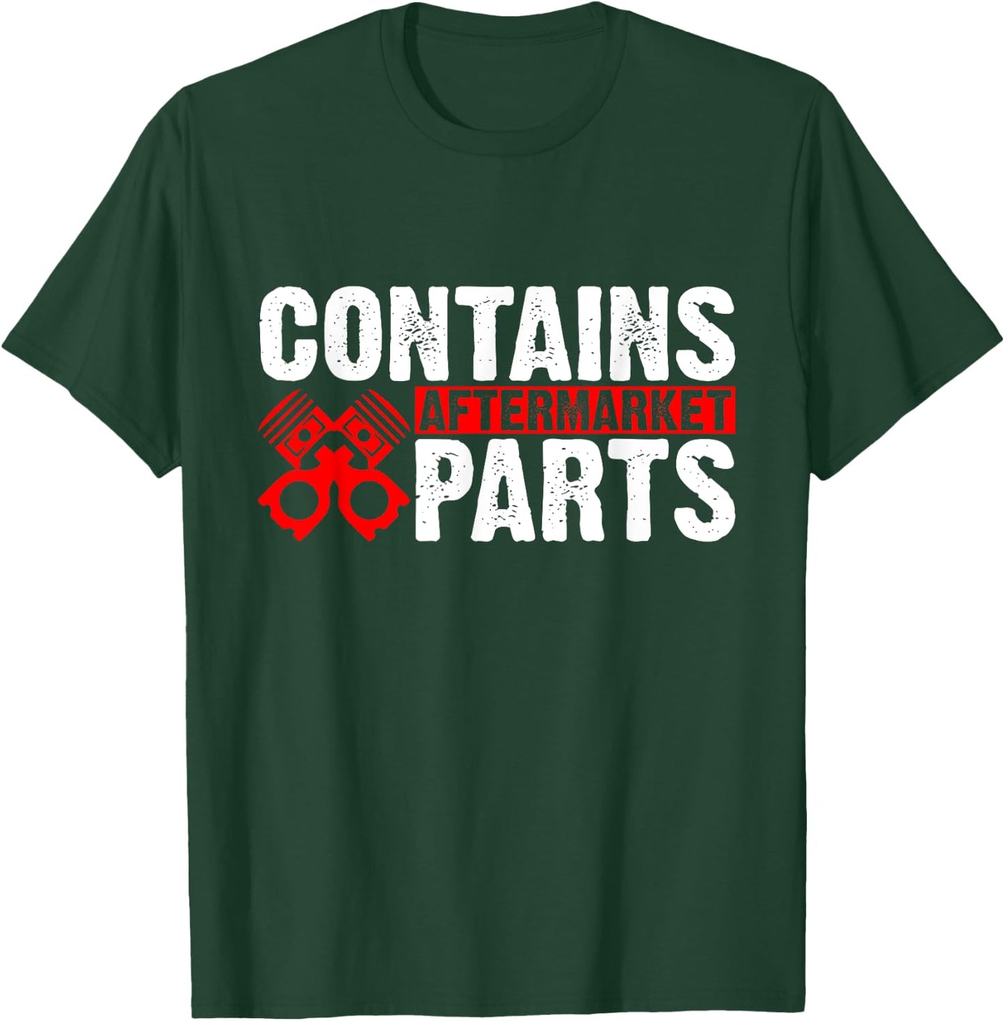 SOMMAS Open Heart Bypass Surgery Contains Aftermarket Parts T-Shirt - T-Shirt | Forest