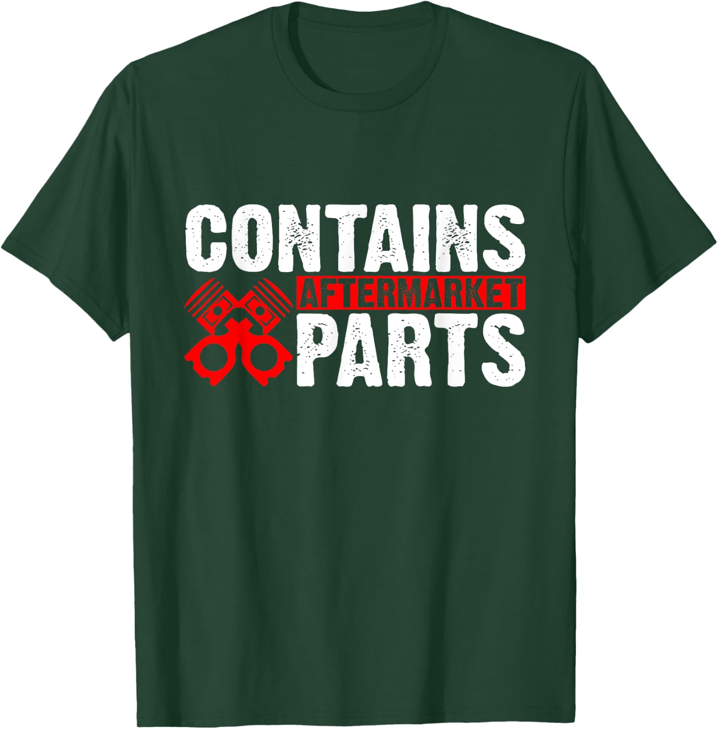 SOMMAS Open Heart Bypass Surgery Contains Aftermarket Parts T-Shirt - T-Shirt | Forest