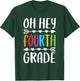 Oh Hey Fourth Grade Shirt 4th Grade Boy Girl Student Teacher T-Shirt - T-Shirt | Forest