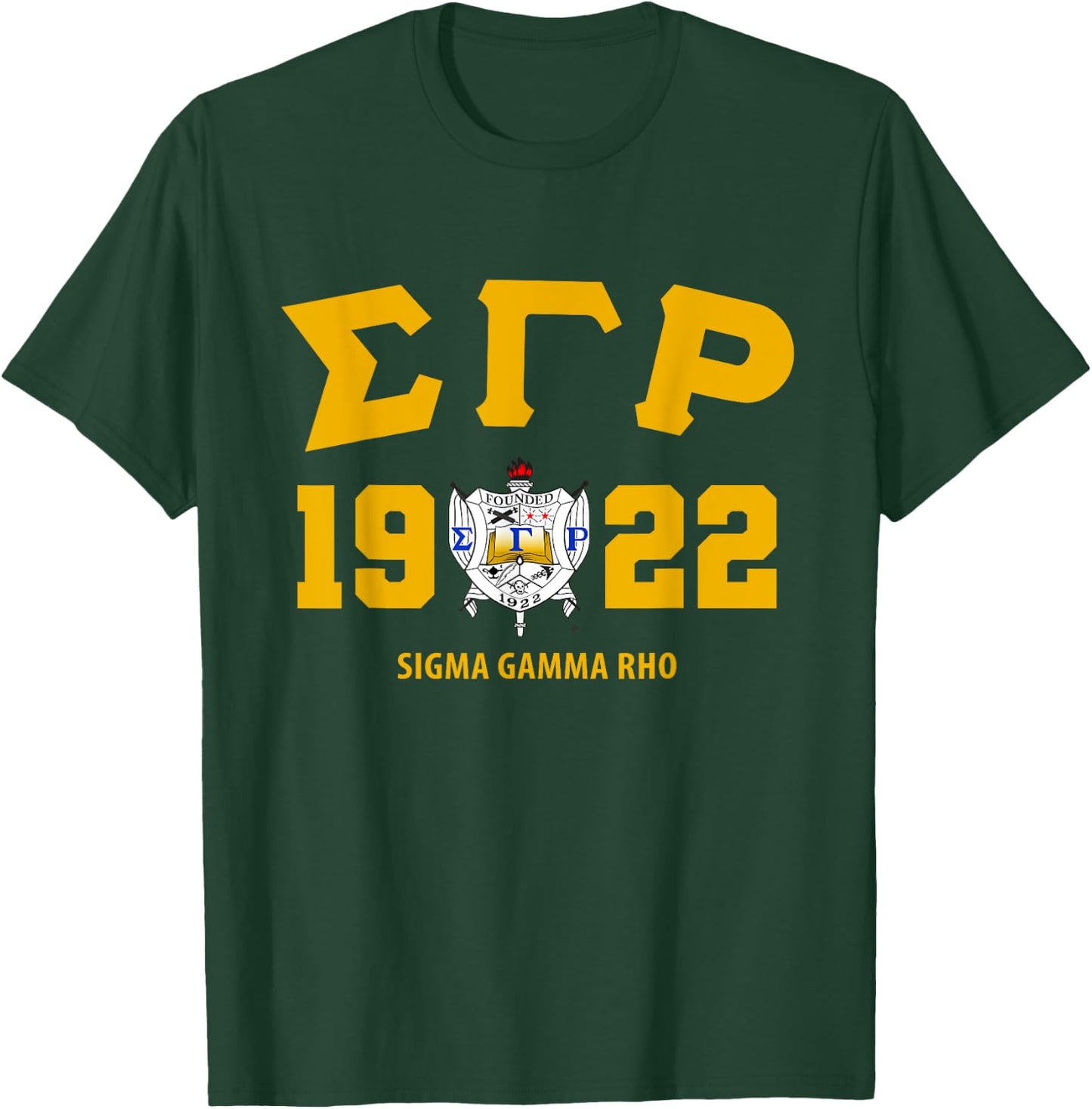 Sigma Gamma Rho Sorority Sisterhood T-Shirt - T-Shirt | Forest