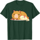 Cute Thick Axolotl With Capybara T-Shirt - T-Shirt | Forest