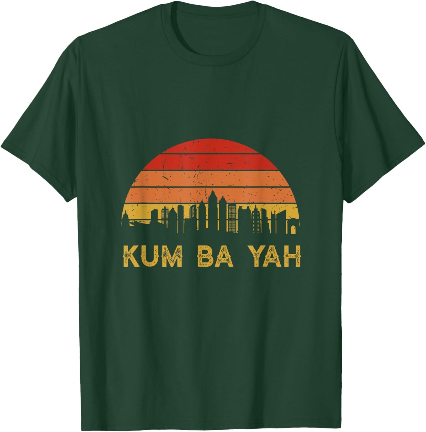 Sunset Kum Ba Yah Kumbaya Georgia Atlantan Atlanta City T-Shirt - T-Shirt | Forest