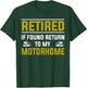 Motorhome & RV Retirement Idea & Funny RV Camping T-Shirt - T-Shirt | Forest
