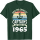 Greatest Captains born in 1965 60th Birthday Boating Gifts T-Shirt - T-Shirt | Forest