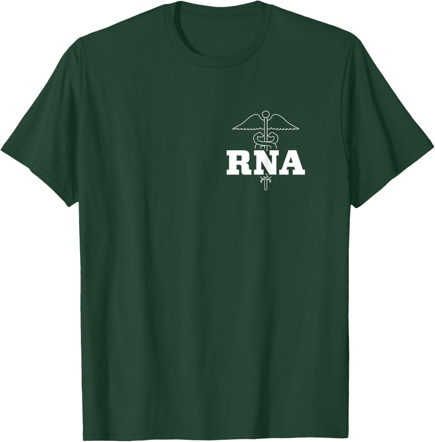 Restorative Nurse Assistant RNA Caduceus Nursing Aide T-Shirt - T-Shirt | Forest
