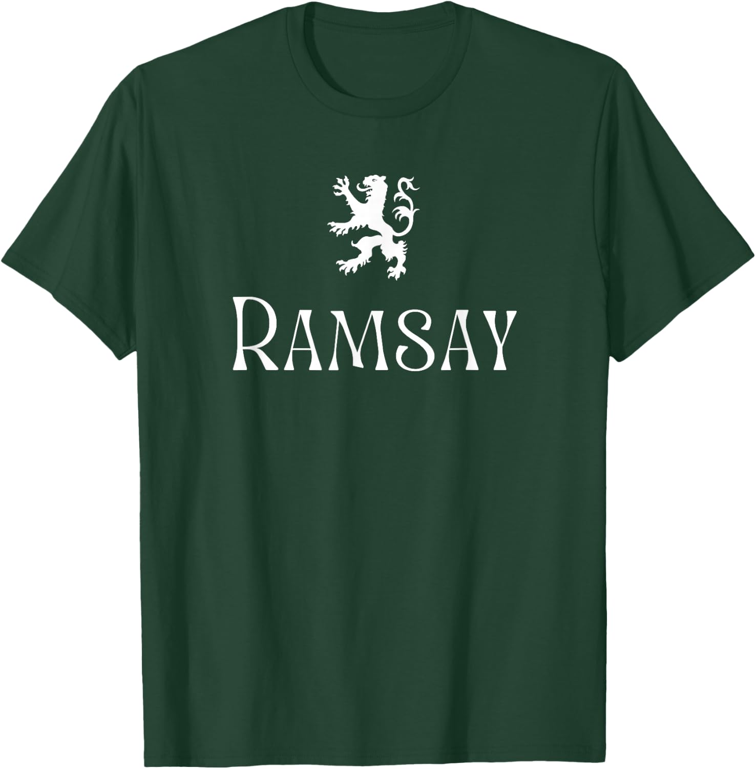 Ramsay Clan Scottish Family Name Scotland Heraldry T-Shirt - T-Shirt | Forest