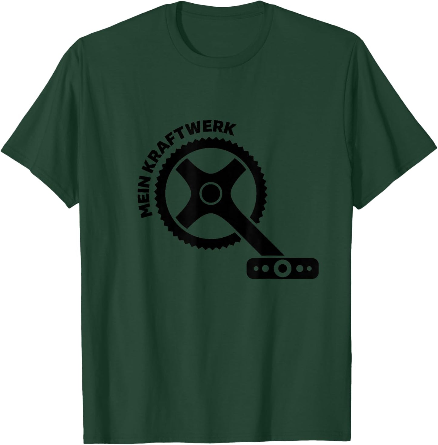 Bicycle - Mein Kraftwerk T-Shirt - T-Shirt | Forest