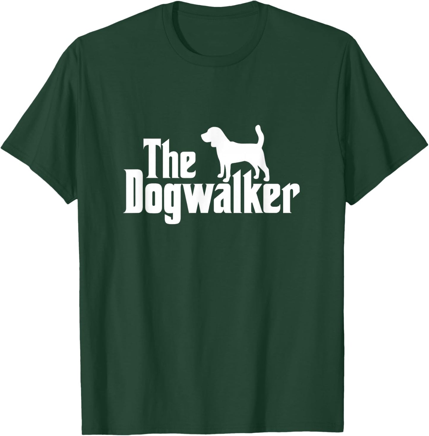 Dog Walker Dog Lover The Dogwalker Professional Dog Walkers T-Shirt - T-Shirt | Forest
