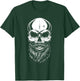 Bearded Skull Lazy Halloween Costume Cool Skeleton Beard T-Shirt - T-Shirt | Forest