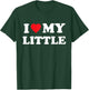 I Heart My Little Funny Matching Little Big Sorority T-Shirt - T-Shirt | Forest