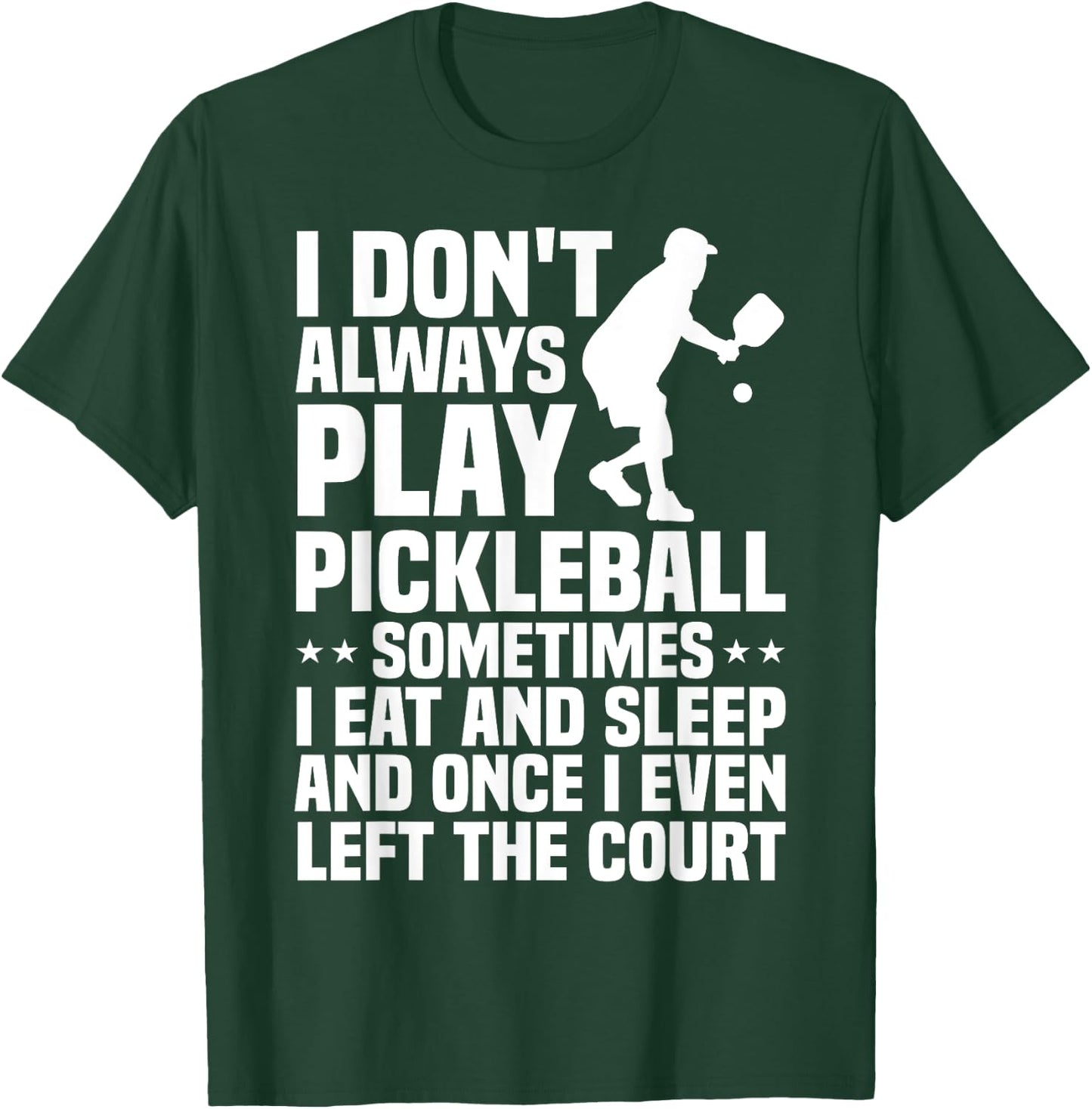 Cool Pickleball Women Play Paddle Pickleball Lovers T-Shirt - T-Shirt | Forest