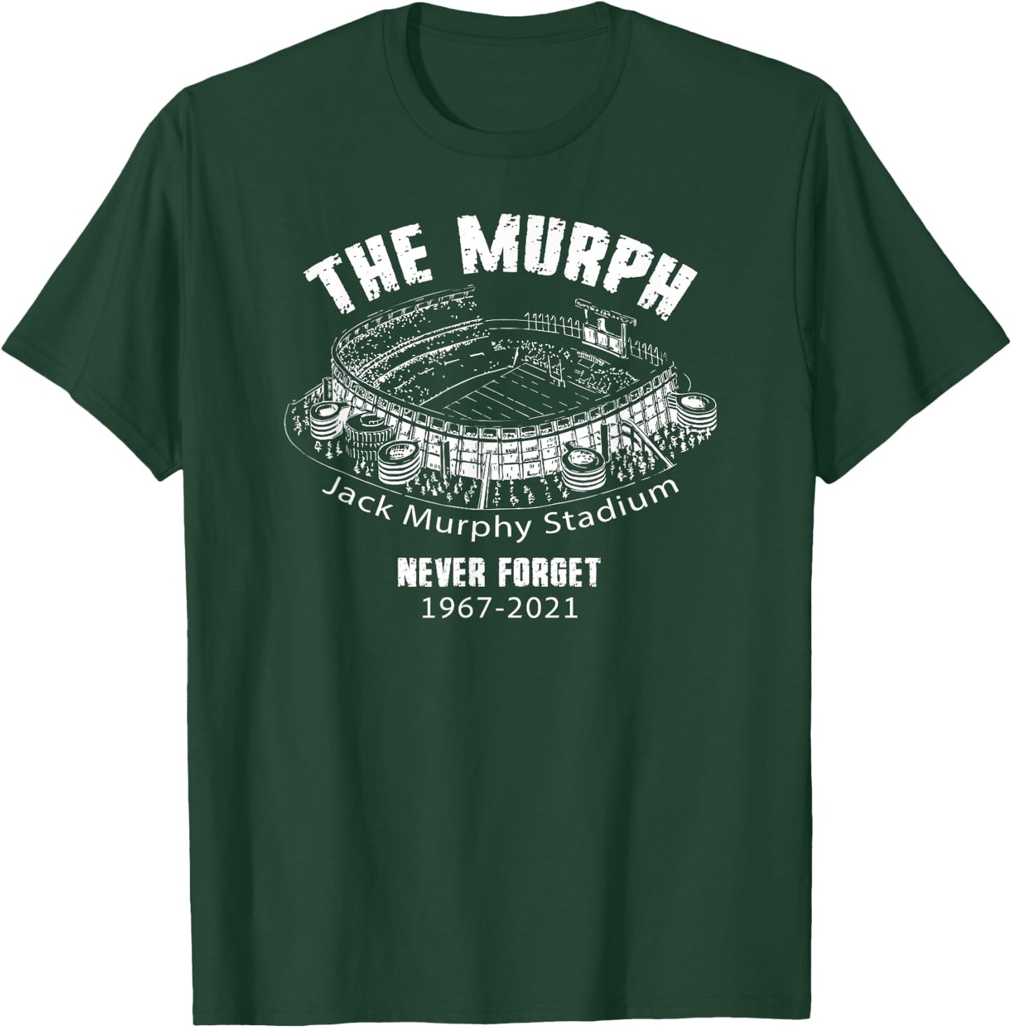 The Murph Jack Murphy Stadium San Diego Baseball Football T-Shirt - T-Shirt | Forest