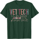 Vet Tech in Progress Please Wait Veterinarian Veterinary T-Shirt - T-Shirt | Forest