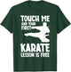 Karate Lesson Karateka Martial Arts Teacher Instructor T-Shirt - T-Shirt | Forest