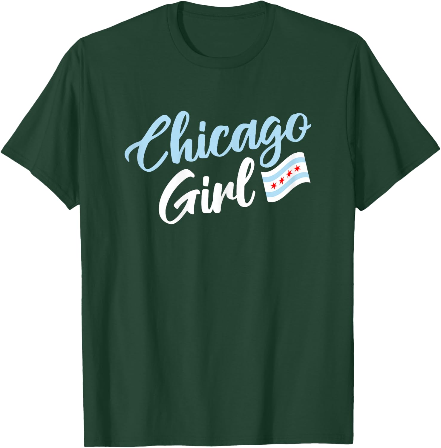 Kids Chicago Girl T-Shirt - T-Shirt | Forest