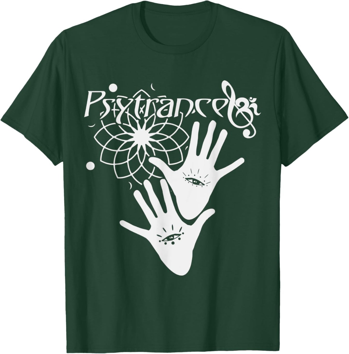 Psytrance Goa Psy Techno Rave Raver Festival Present T-Shirt - T-Shirt | Forest