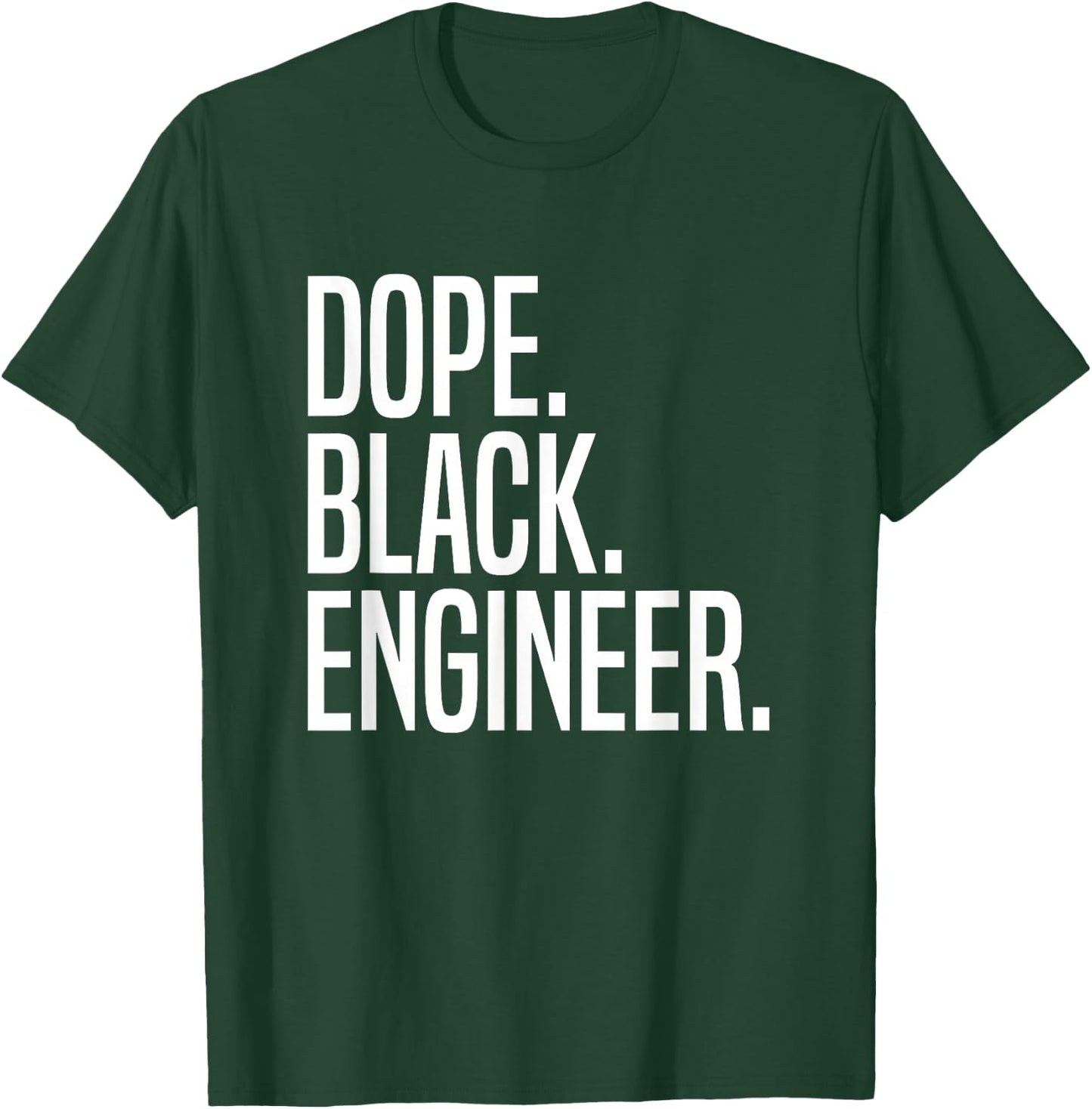 Dope Black Engineer T-Shirt - T-Shirt | Forest