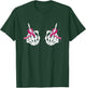 Skeleton Hand Fuck Cancer Pink Funny Breast Cancer Awareness T-Shirt - T-Shirt | Forest