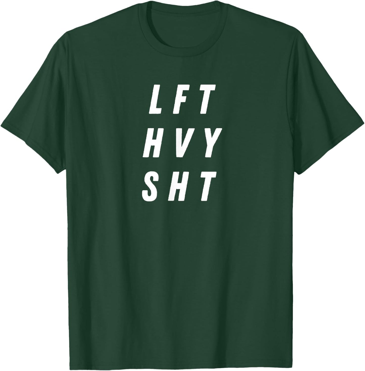Lift Heavy Pump Cover Oversized Gym Workout Design T-Shirt - T-Shirt | Forest
