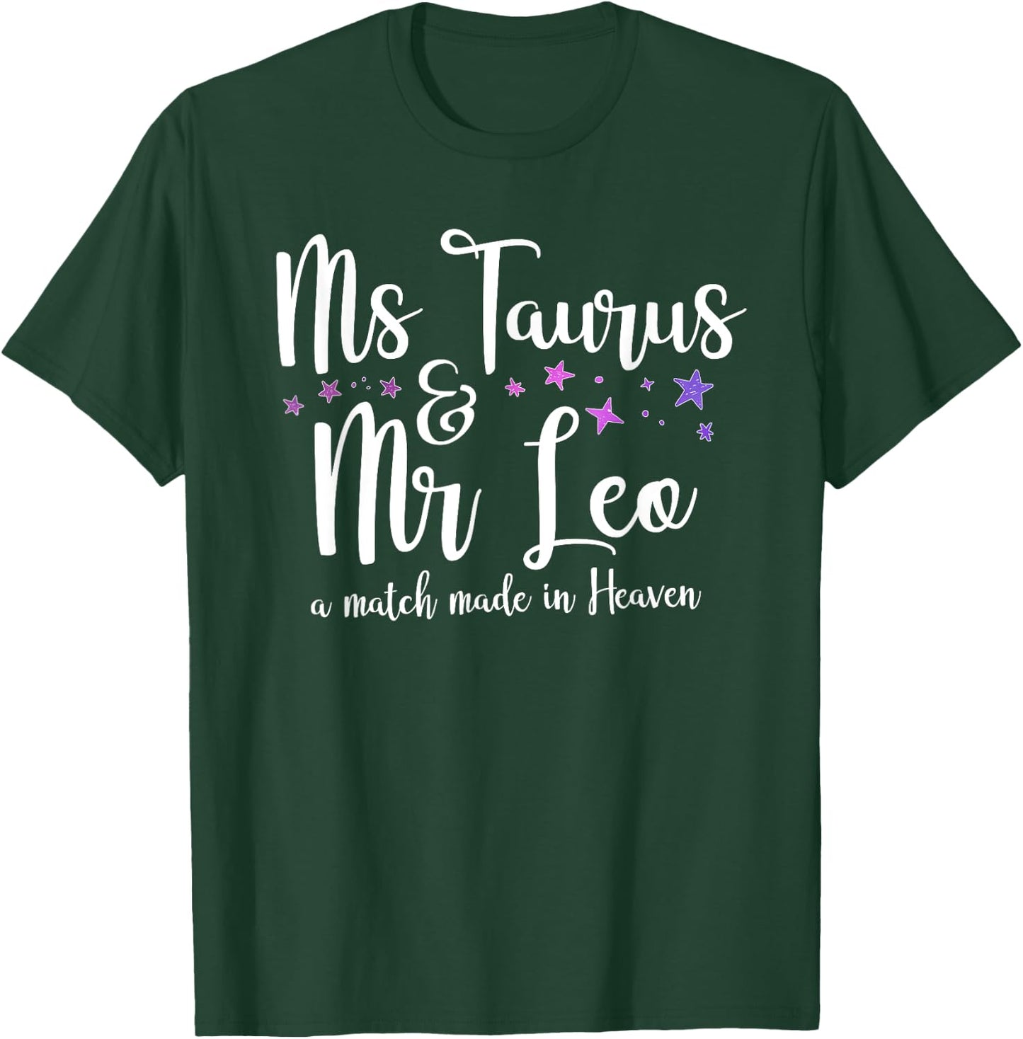 Taurus Wife Leo Husband T-Shirt - T-Shirt | Forest