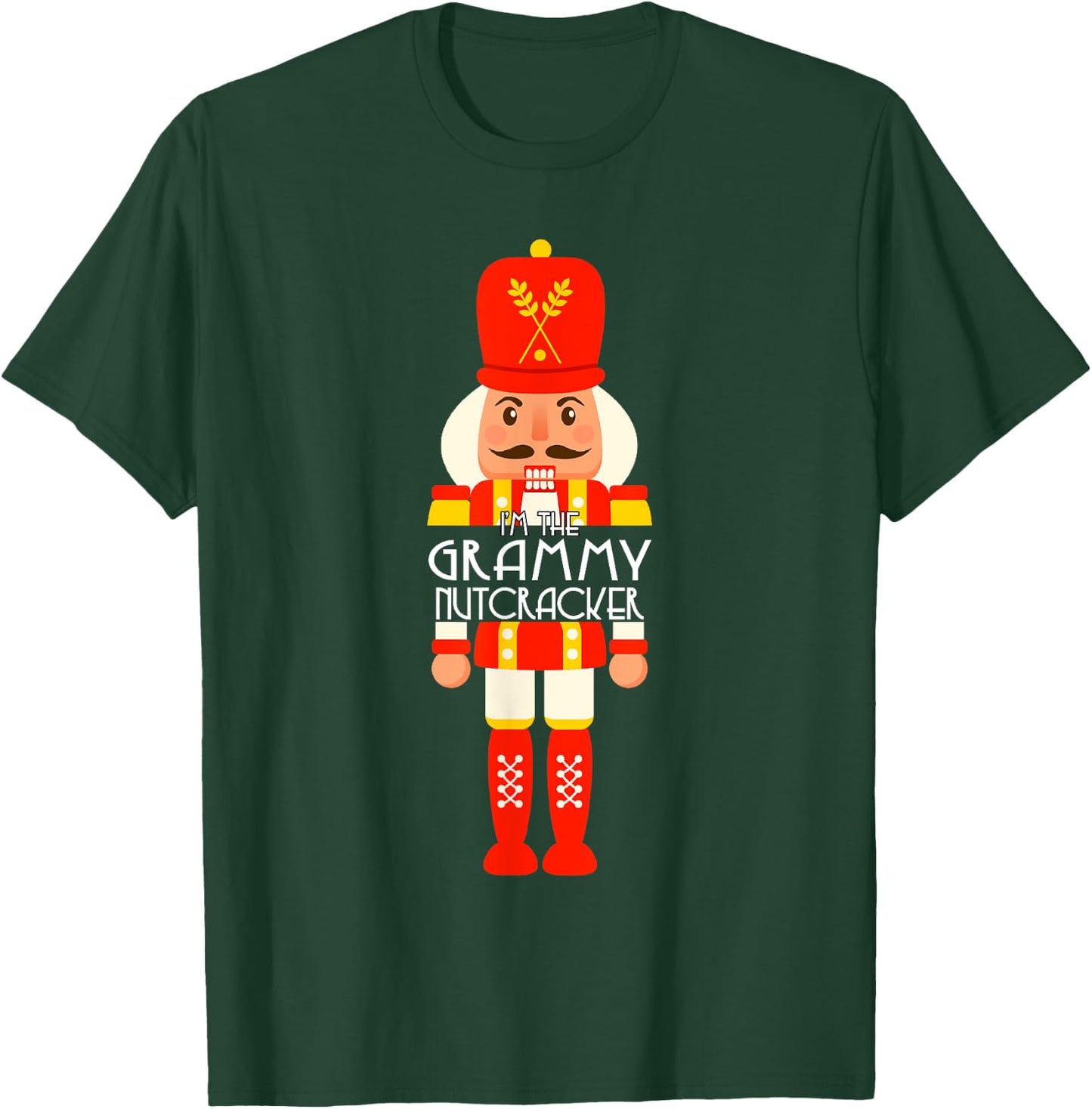 Grammy Nutcracker Matching Family Group Christmas Pajama T-Shirt - T-Shirt | Forest