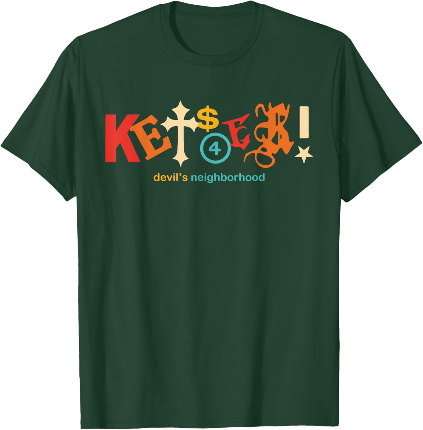Kets4Eki Devils Neighborhood Vintage Apparel T-Shirt - T-Shirt | Forest