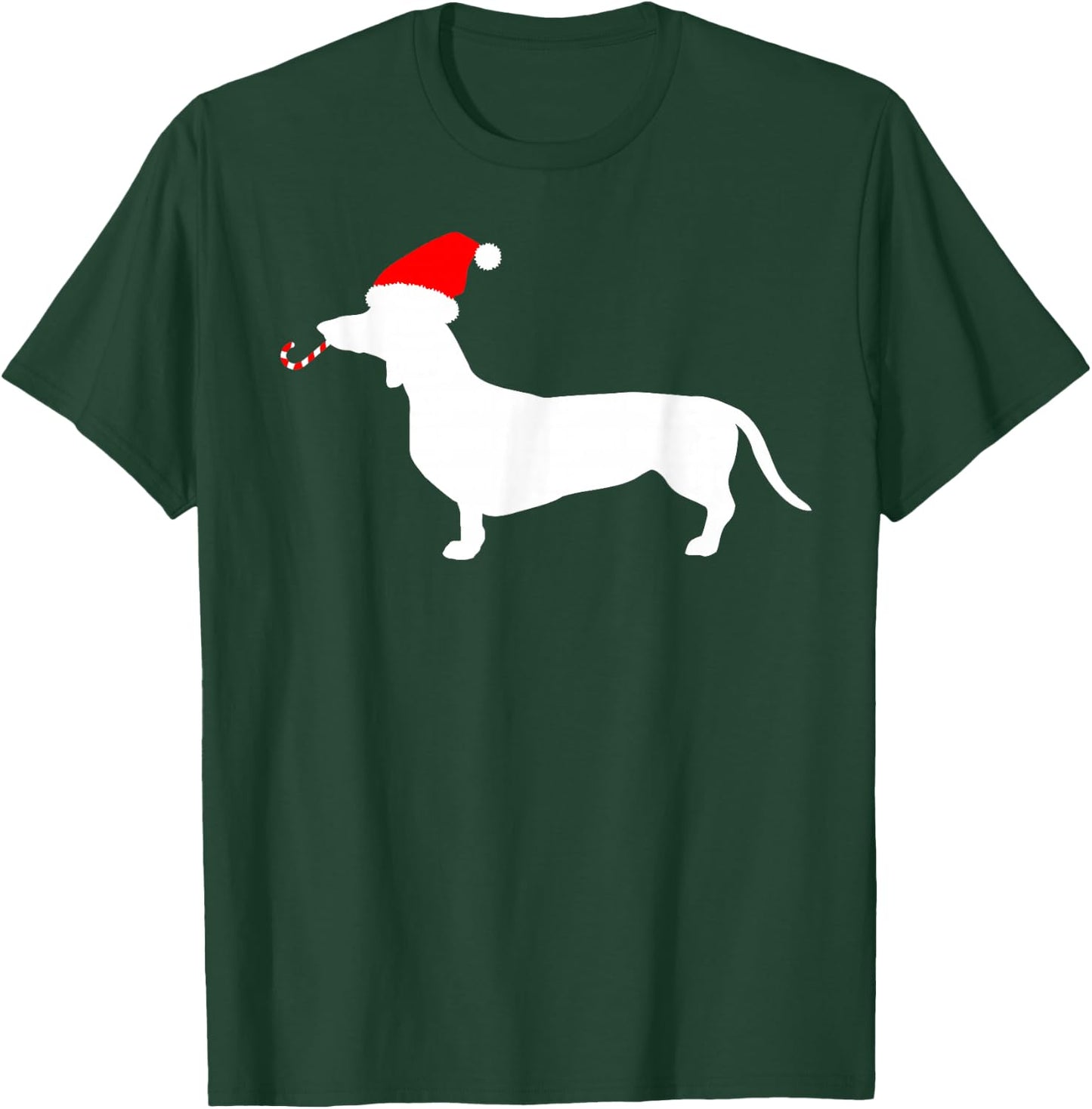 Funny Christmas Dachshund Dog Women Kids T-Shirt - T-Shirt | Forest