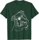 Funny English Bulldog - Dog Owner Animal Lover Puppy T-Shirt - T-Shirt | Forest