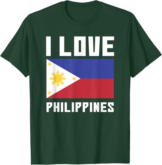 I Love Philippines I Heart Philippines Family Travel T-Shirt - T-Shirt | Forest