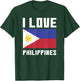 I Love Philippines I Heart Philippines Family Travel T-Shirt - T-Shirt | Forest