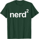 Nerd Squared - Technology Computer Programmer AI Smart T-Shirt - T-Shirt | Forest