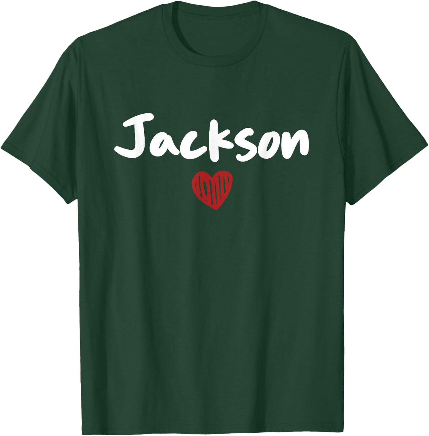 Jackson - I Love Jackson - MS - Throwback Design - Classic T-Shirt - T-Shirt | Forest