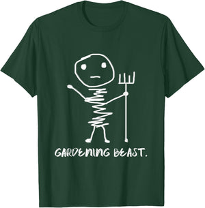 Garden Beast Gardener Gardening Nursery Plants Gift T-Shirt - T-Shirt | Forest