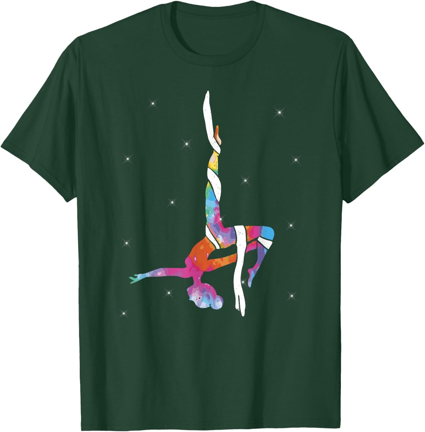 Aerialist - Aerial silk yoga - Aerial silks Acrobatics T-Shirt - T-Shirt | Forest