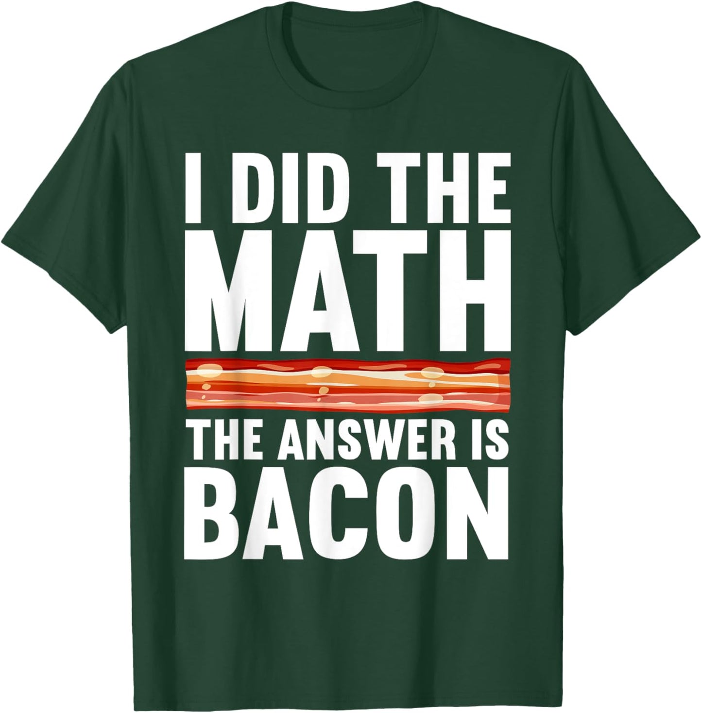 Best Bacon Art Women Food Pork Meat Bacon Lovers T-Shirt - T-Shirt | Forest
