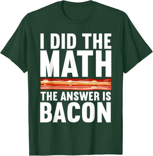 Best Bacon Art Women Food Pork Meat Bacon Lovers T-Shirt - T-Shirt | Forest