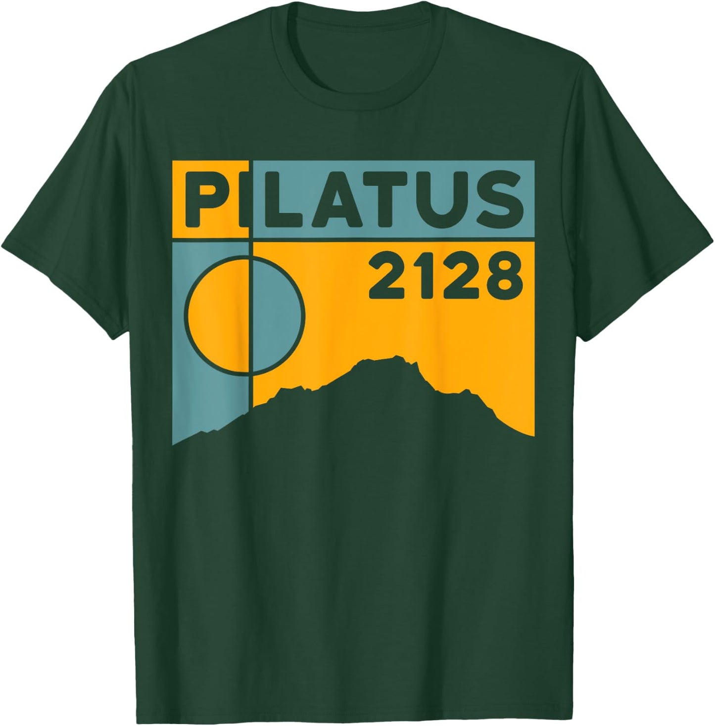 Mount Pilatus Hike Lucerne Swiss Hiking Gifts Switzerland T-Shirt - T-Shirt | Forest