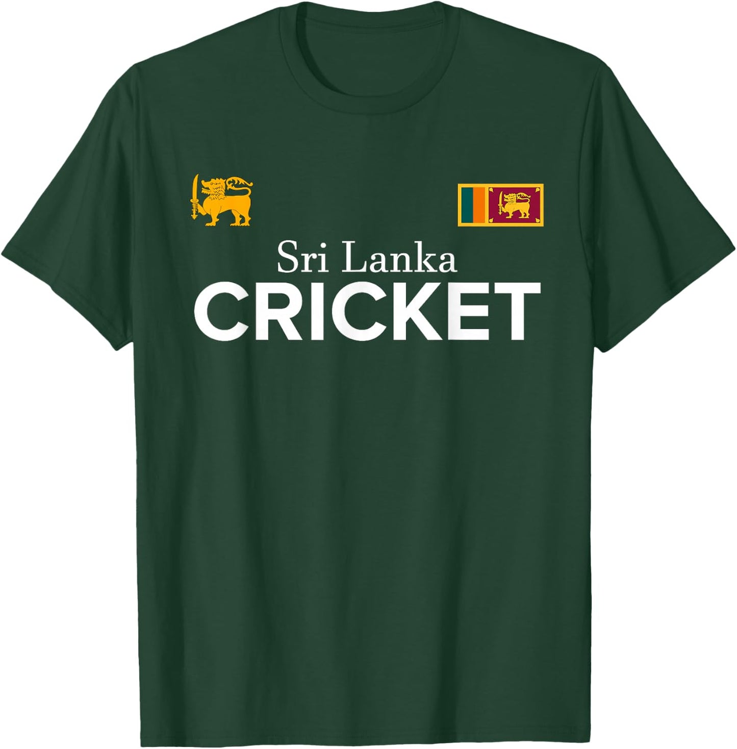 Cricket Sri Lanka Best Fans Gift Boys or Girls T-Shirt - T-Shirt | Forest