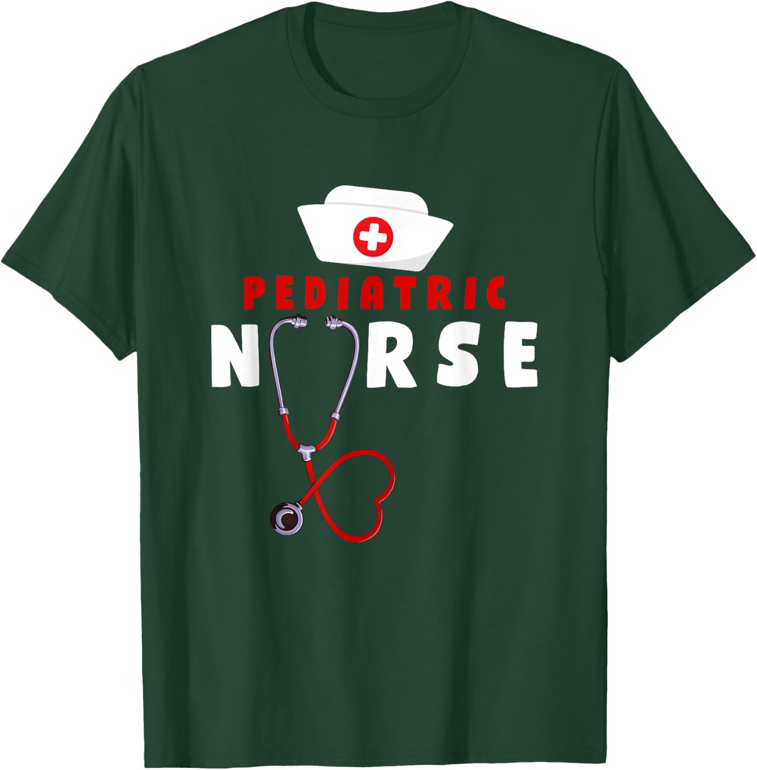 Pediatric Nurse T-Shirt - T-Shirt | Forest