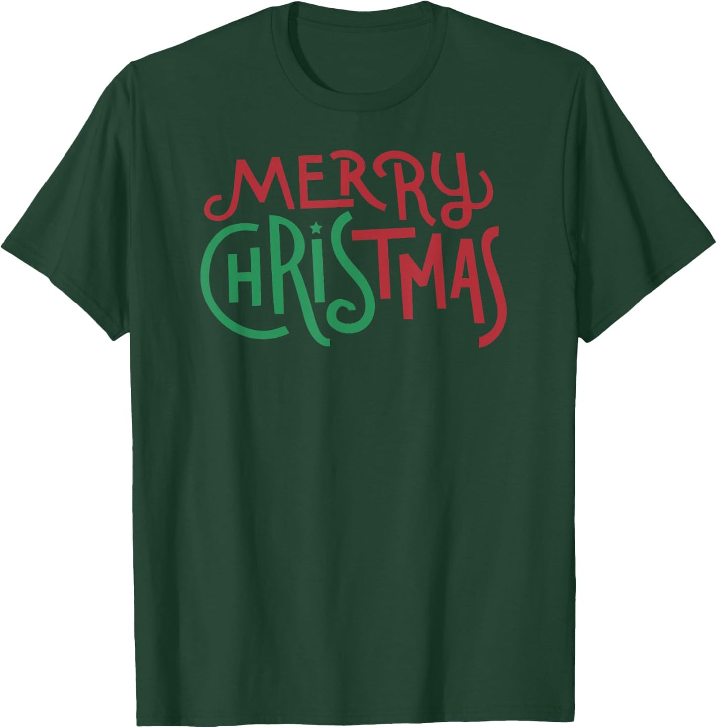 Candy Cane Lane - Merry Christmas T-Shirt - T-Shirt | Forest