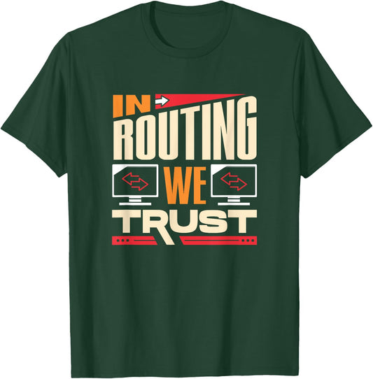 Network Admin Network Engineering Network Administrator T-Shirt - T-Shirt | Forest