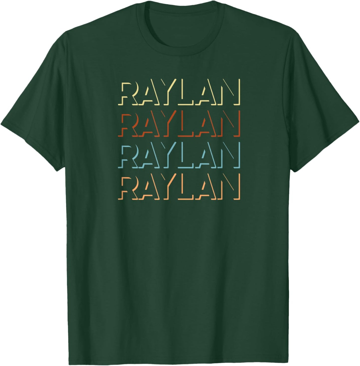 Raylan First Name My Personalized Named T-Shirt - T-Shirt | Forest